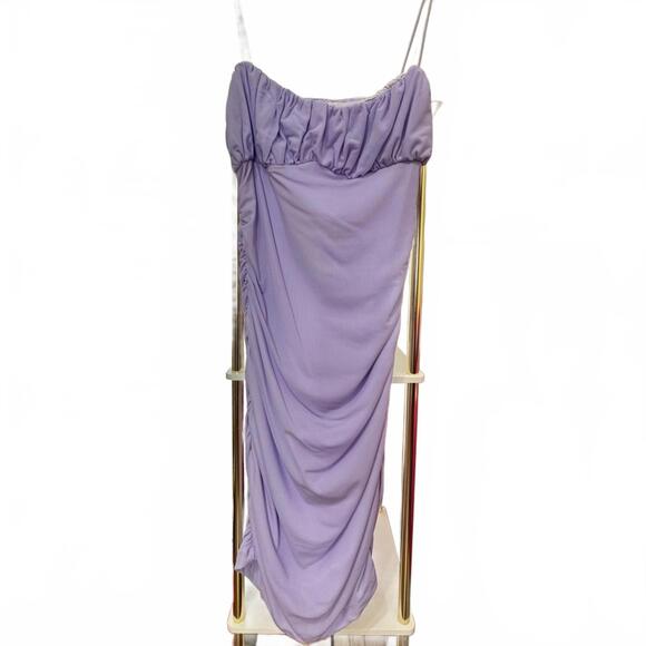 NWT Princess Polly ‘Penney’ Lavender Purple Bodycon Short Mini Dress- Size 8 - Picture 5 of 5